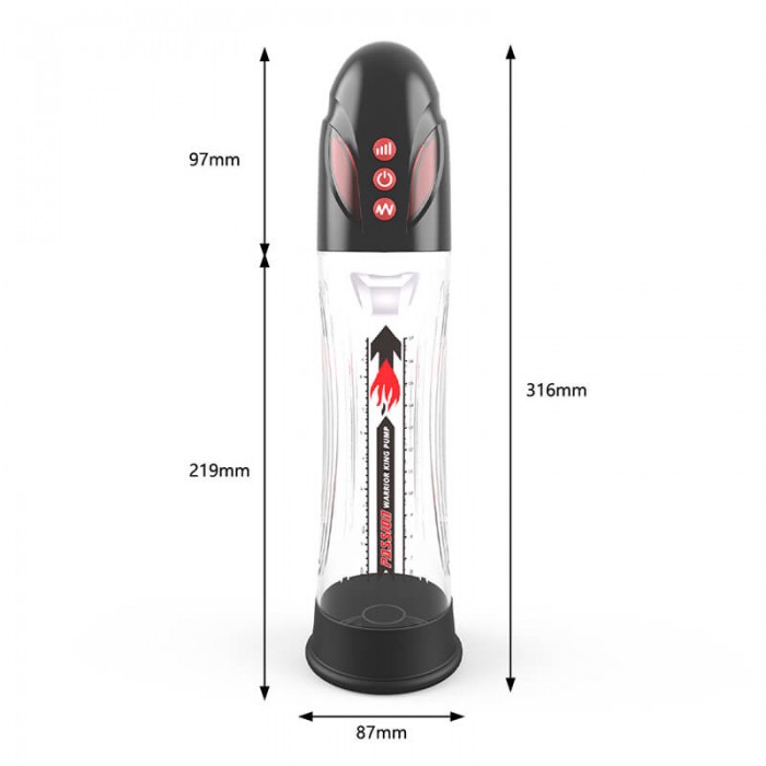 Intelligent High-Vacuum Penis Pump (Chargeable - Black) Intelligent High-Vacuum Penis Pump (Chargeable - Black)