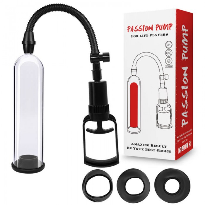 Passion Manual Vacuum Penis Pump (Extend/Enlarge) Passion Manual Vacuum Penis Pump (Extend/Enlarge)
