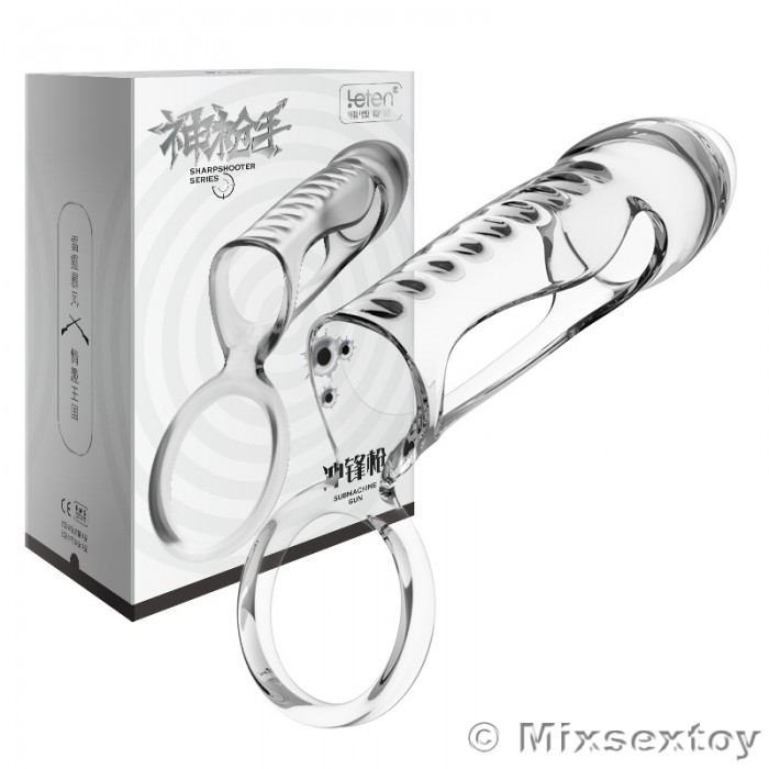 HK LETEN - Crystal Penis Sleeve (Attack) HK LETEN - Crystal Penis Sleeve (Attack)