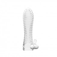PLEASE ME Delay Vibrating Crystal Sleeve (Rattlesnake) PLEASE ME Delay Vibrating Crystal Sleeve (Rattlesnake)
