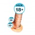 PLEASE ME Enlarge & Elongate Durable TPR Crystalline Male Penis Sleeve (L:15.3cm - D:3.7cm)