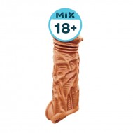 PLEASE ME Liquid Silicon Penis Extender Sleeve (L:13.5cm - D:3.7cm)