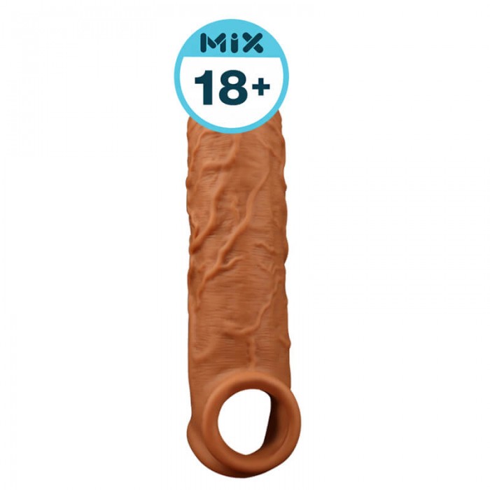 Yunman Reinforcing Liquid Double Mouth Silicone Sleeve (L:16.5cm - D:3.3cm) Yunman Reinforcing Liquid Double Mouth Silicone Sleeve (L:16.5cm - D:3.3cm)