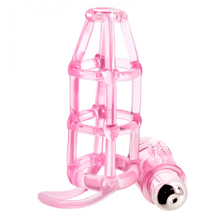 BAILE - Sweet Cage Vibrating Penis Sleeve BAILE - Sweet Cage Vibrating Penis Sleeve