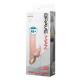 BAILE - Bunny Clitoris Vibrator With Glans Vibrator Penis Sleeve (L:17cm - D:4cm)