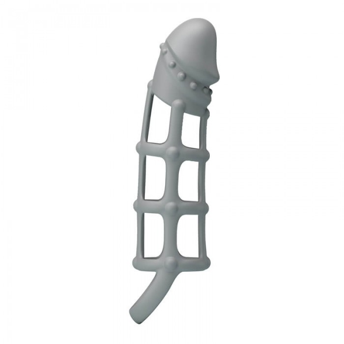 PRETTY LOVE - Penis Sleeve With Ball Strap (L:17cm - D:4cm)