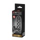 PRETTY LOVE - Fierce Men Vibrating Penis Sleeve With Ball Strap (L:13.5cm - D:3.6cm)