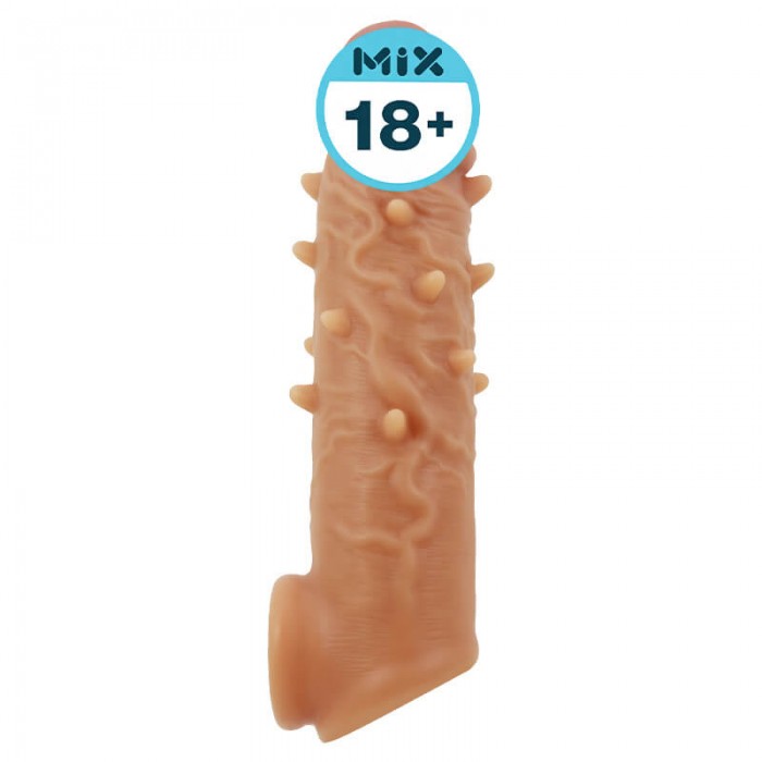 PRETTY LOVE - OSBORN Extended Penis Sleeve (L:16.5cm - D:3.6cm)