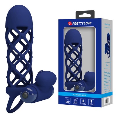 PRETTY LOVE - JiAn Extended Penis Sleeve (L:11.5cm - D:3.6cm) PRETTY LOVE - JiAn Extended Penis Sleeve (L:11.5cm - D:3.6cm)