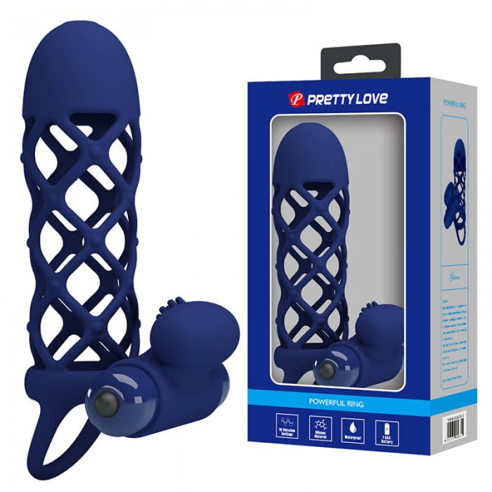 PRETTY LOVE - JiAn Extended Penis Sleeve (L:11.5cm - D:3.6cm)