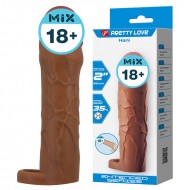 PRETTY LOVE - Hani Extend Penis Sleeve (L:18cm - D:3.9cm) PRETTY LOVE - Hani Extend Penis Sleeve (L:18cm - D:3.9cm)