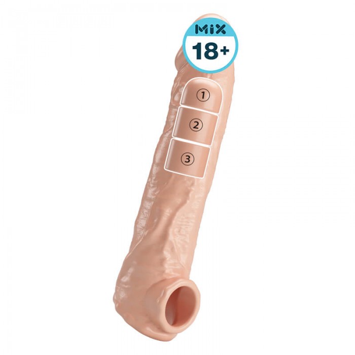 PRETTY LOVE - Celarus Extension Penis Sleeve (Skin Color) PRETTY LOVE - Celarus Extension Penis Sleeve (Skin Color)