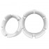 HK LETEN - Foreskin Cock Ring Wrapper Exersise Day / Night (2Pcs)