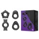 PLEASE ME - Delay Cock Rings (Full Set 4 Pieces - Set B) PLEASE ME - Delay Cock Rings (Full Set 4 Pieces - Set B)