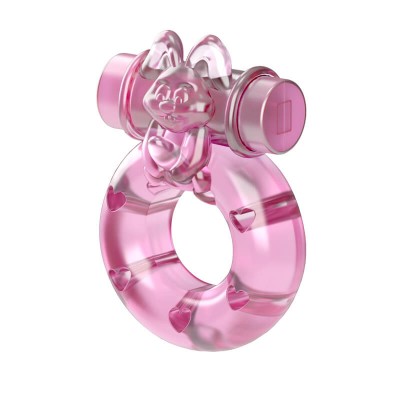 BAILE - Cute Rabbit Male Vibrating Delay Cock Ring BAILE - Cute Rabbit Male Vibrating Delay Cock Ring