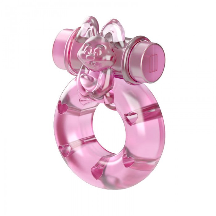 BAILE - Cute Rabbit Male Vibrating Delay Cock Ring BAILE - Cute Rabbit Male Vibrating Delay Cock Ring
