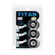 BAILE - TITAN Male Delay Ejaculation Silicone Penis Rings (Full Set 3 Pieces) BAILE - TITAN Male Delay Ejaculation Silicone Penis Rings (Full Set 3 Pieces)