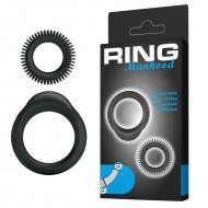 BAILE Male Delay Cock Rings Set A