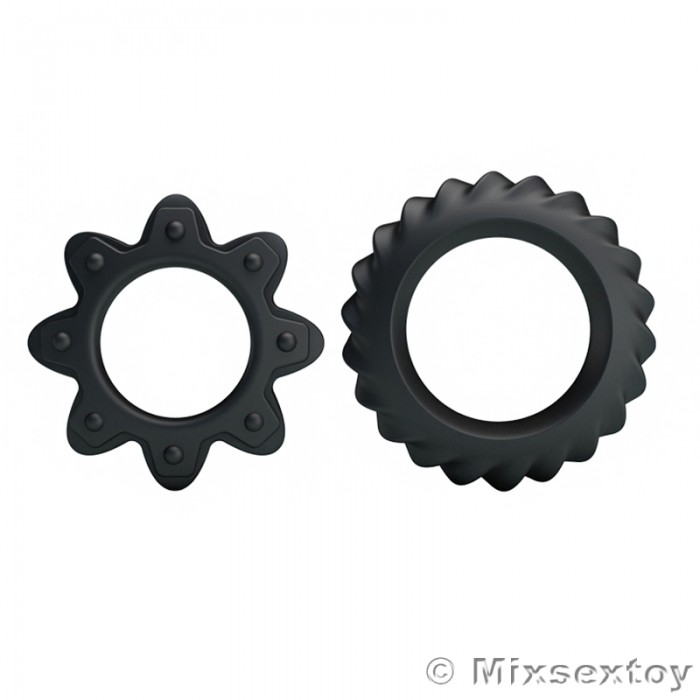 BAILE Male Delay Cock Rings Set B BAILE Male Delay Cock Rings Set B