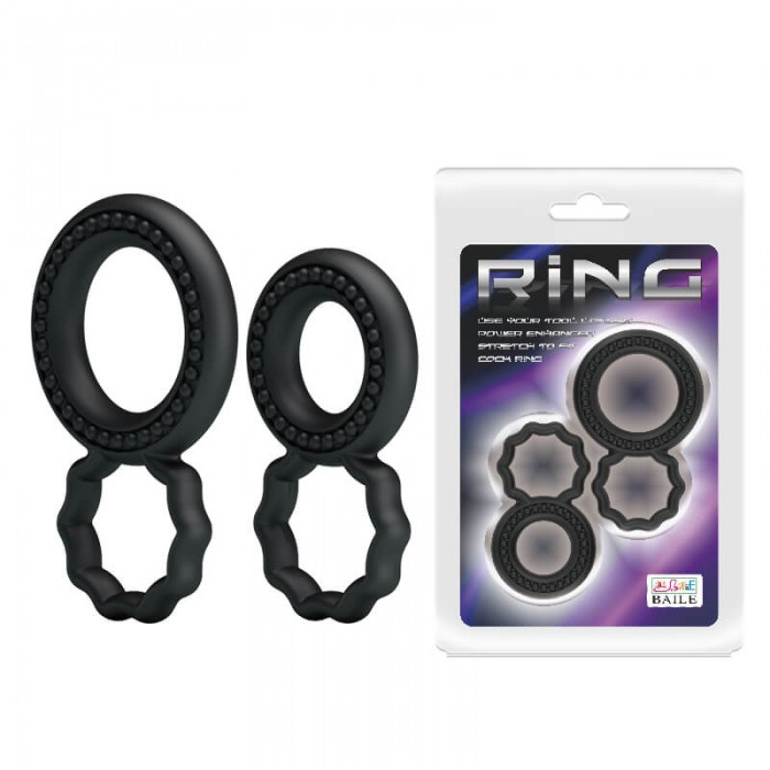 BAILE - Male Delay Ejaculation Silicone Penis Ring BAILE - Male Delay Ejaculation Silicone Penis Ring