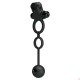 PRETTY LOVE - Delay Vibrating Cock Ring With Weighted Ball (Battery - Black) PRETTY LOVE - Delay Vibrating Cock Ring With Weighted Ball (Battery - Black)