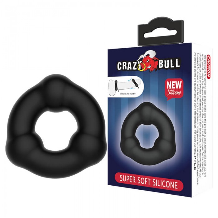 CRAZY BULL - Super Soft Silicon Male Delay Cock Rings CRAZY BULL - Super Soft Silicon Male Delay Cock Rings