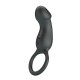 PRETTY LOVE - Trae Vibrating Penis Ring (Chargeable - Black) PRETTY LOVE - Trae Vibrating Penis Ring (Chargeable - Black)