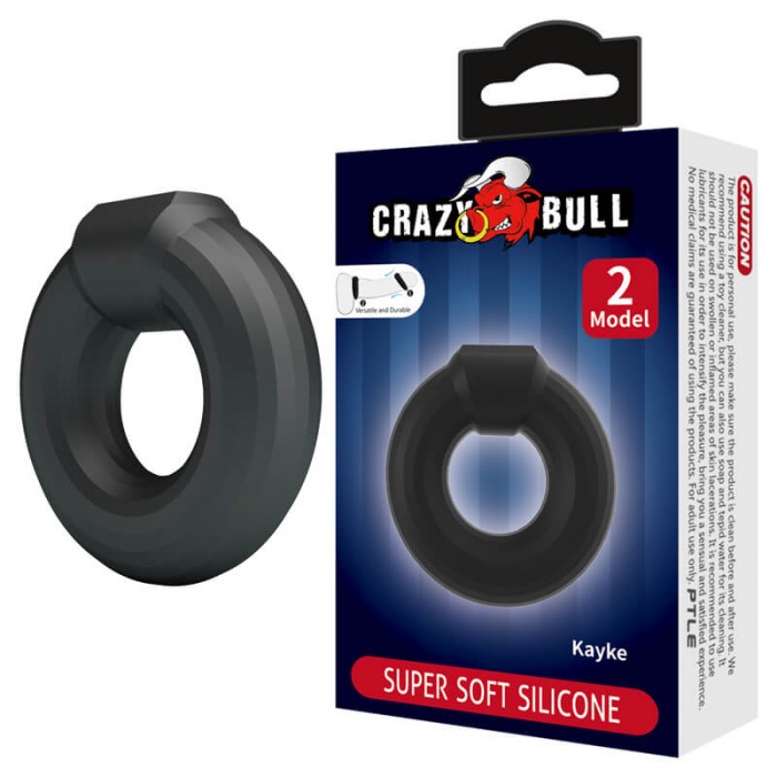 CRAZY BULL - Kayke Super Soft Silicon Male Delay Cock Rings (Model 2) CRAZY BULL - Kayke Super Soft Silicon Male Delay Cock Rings (Model 2)