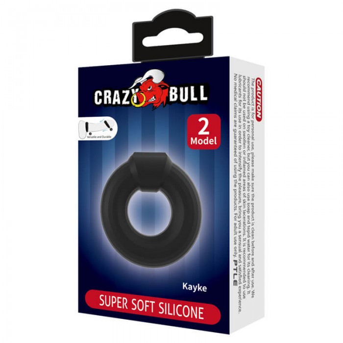 CRAZY BULL - Kayke Super Soft Silicon Male Delay Cock Rings (Model 2) CRAZY BULL - Kayke Super Soft Silicon Male Delay Cock Rings (Model 2)