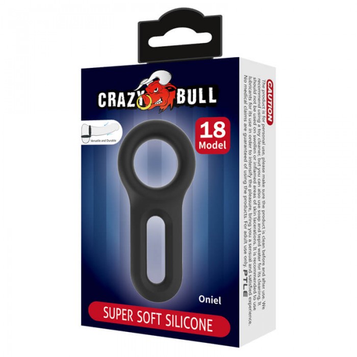 CRAZY BULL - Oniel Soft Silicon Male Delay Cock Rings (Model 18) CRAZY BULL - Oniel Soft Silicon Male Delay Cock Rings (Model 18)