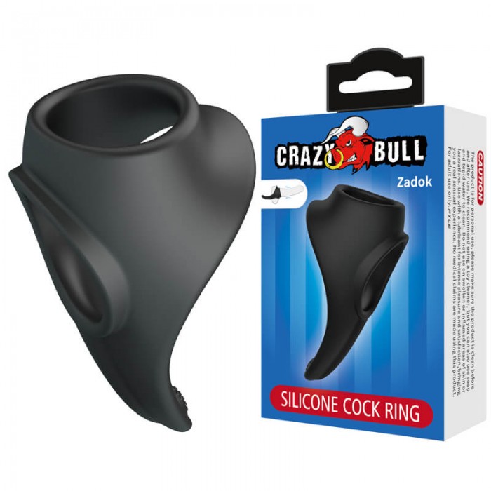 CRAZY BULL - Zadok Male Silicon Delay Cock Rings CRAZY BULL - Zadok Male Silicon Delay Cock Rings