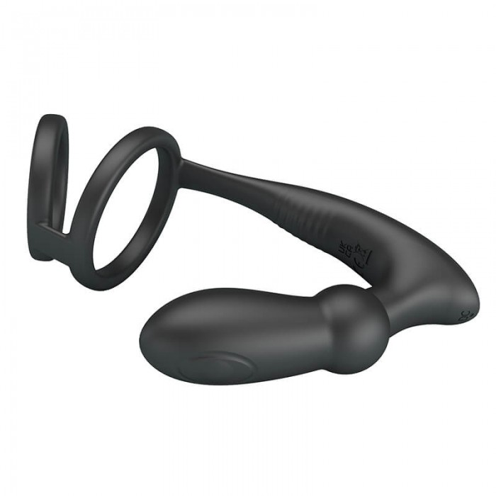 PRETTY LOVE - Emoni Vibrating Penis Sleeve Ring (Chargeable - Black) PRETTY LOVE - Emoni Vibrating Penis Sleeve Ring (Chargeable - Black)