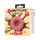 PRETTY LOVE - Choco Super Donut Cock Ring (Pink) PRETTY LOVE - Choco Super Donut Cock Ring (Pink)