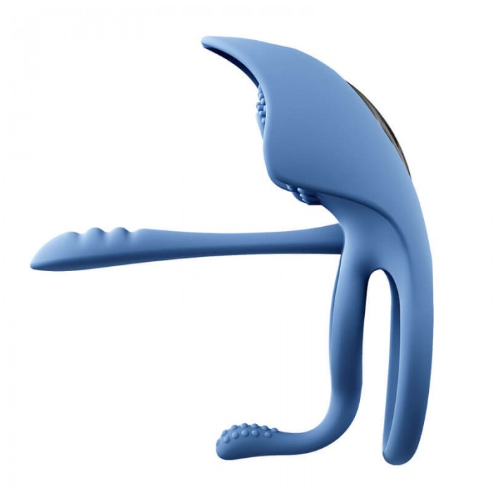 USA SVAKOM - Barzillai Stimulation Cock Ring APP-CONTROLLED (Chargeable - Blue) USA SVAKOM - Barzillai Stimulation Cock Ring APP-CONTROLLED (Chargeable - Blue)