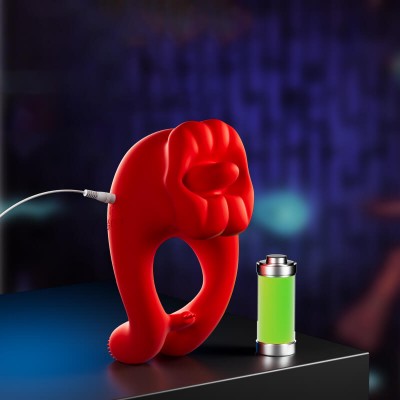 MizzZee - Vermilion Lips Lock Ring (Smart APP Model - Chargeable) MizzZee - Vermilion Lips Lock Ring (Smart APP Model - Chargeable)