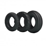BAILE - Macho Men's Delay Penis Ring (Full Set 3 Pieces)
