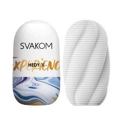 USA SVAKOM - HEDY X Stroking Sleeve Egg Masturbator (Experience)