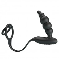PRETTY LOVE Male P-Spot Prostate Massager Anal Vibration (Chargeable - Black)