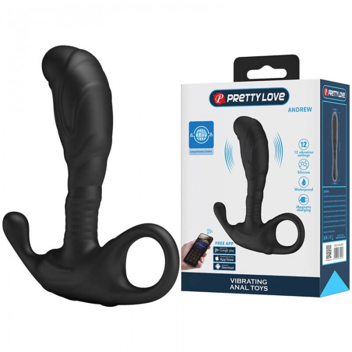 Pretty Love - ANDREW Prostate Massager (Smart APP Model - Chargeable) Pretty Love - ANDREW Prostate Massager (Smart APP Model - Chargeable)