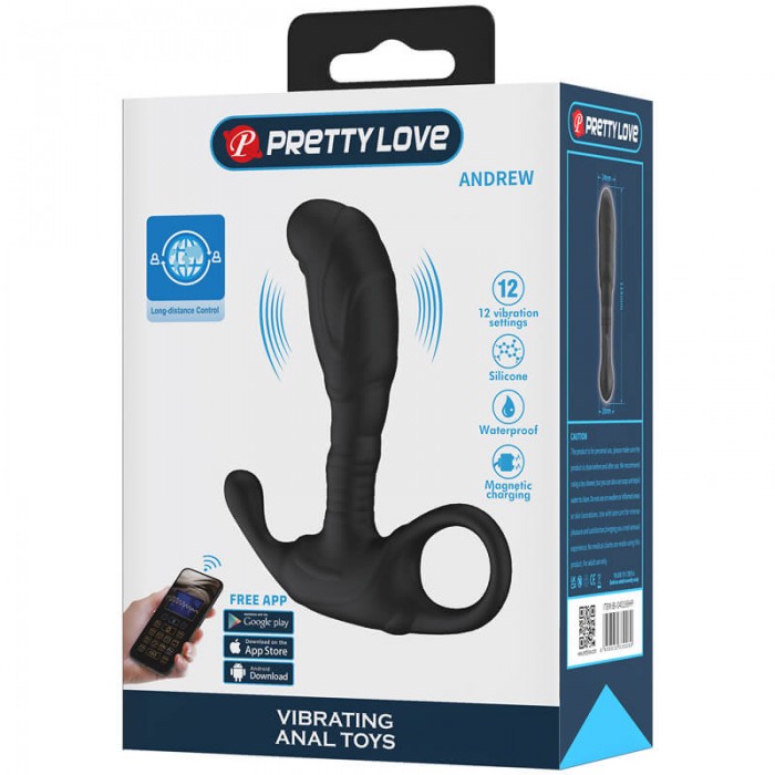 Pretty Love - ANDREW Prostate Massager (Smart APP Model - Chargeable) Pretty Love - ANDREW Prostate Massager (Smart APP Model - Chargeable)