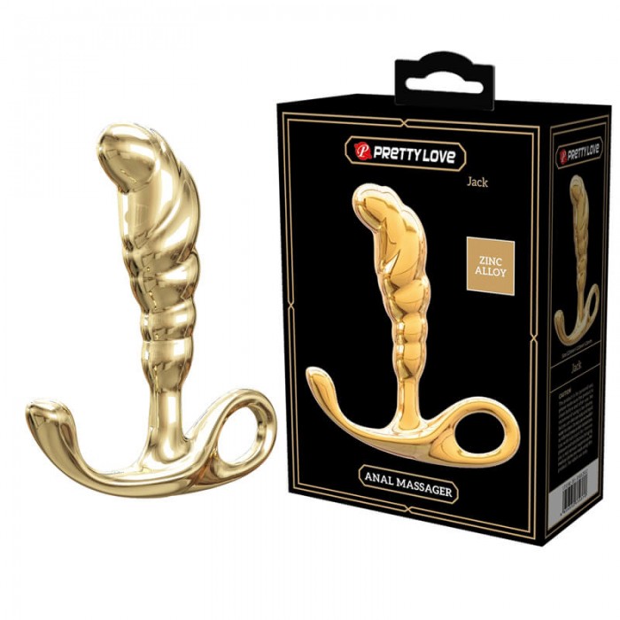 Pretty Love - Jack Prostate Massager (Gold) Pretty Love - Jack Prostate Massager (Gold)