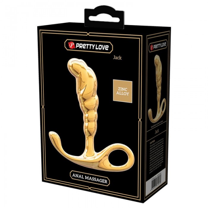 Pretty Love - Jack Prostate Massager (Gold) Pretty Love - Jack Prostate Massager (Gold)