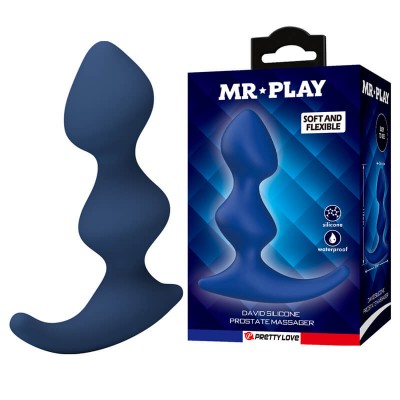 MR PLAY - DAVID Silicone Prostate Massager