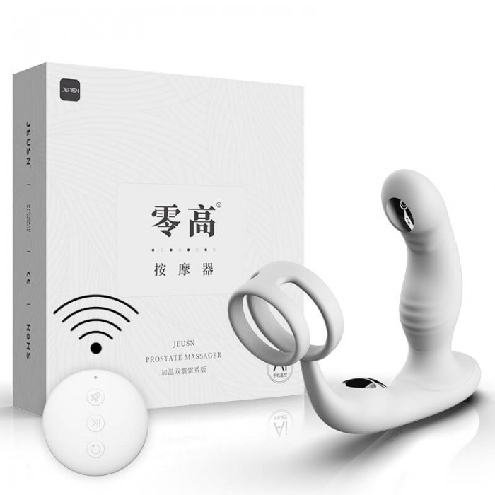 JEUSN - ZeroHigh DualCore Heating Electro Shock Prostate Massager (Support APP Mini Programs - Chargeable) JEUSN - ZeroHigh DualCore Heating Electro Shock Prostate Massager (Support APP Mini Programs - Chargeable)