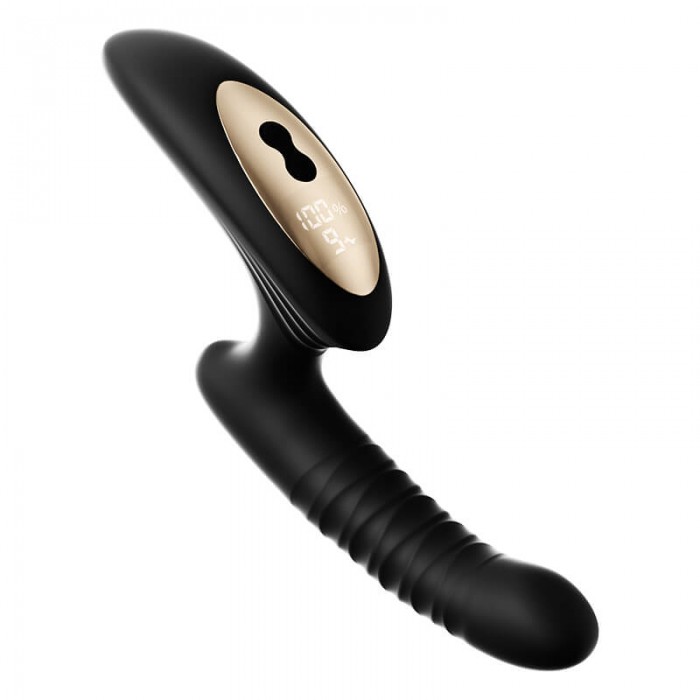 MizzZee - Smart View Thrusting Prostate Massager Wand (Chargeable - Black) MizzZee - Smart View Thrusting Prostate Massager Wand (Chargeable - Black)