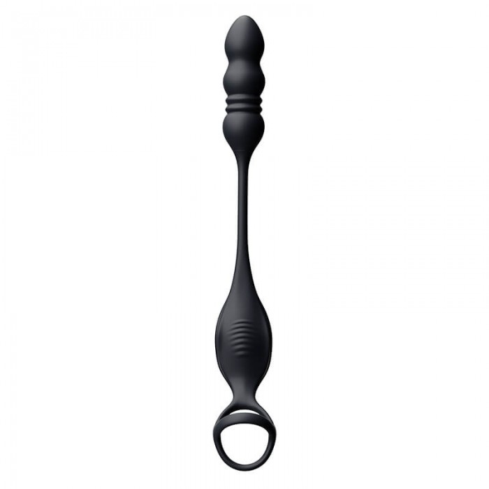 MizzZee - Thrusting Prostate Vibrating Massager Cock Ring Wearable (Smart APP Model - Chargeable) MizzZee - Thrusting Prostate Vibrating Massager Cock Ring Wearable (Smart APP Model - Chargeable)