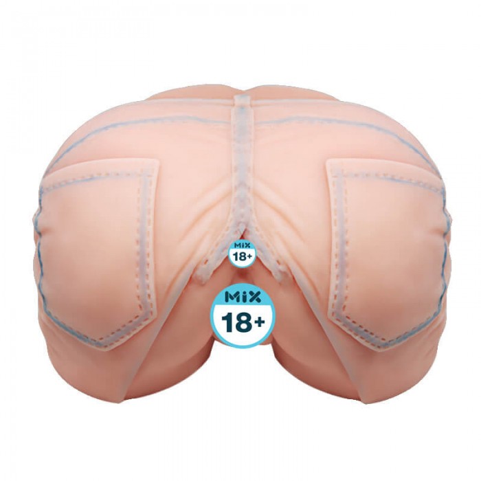 BAILE - Temptation Passion Lady Jeans Realistic Vagina Vibrating Masturbator (1.5KG) BAILE - Temptation Passion Lady Jeans Realistic Vagina Vibrating Masturbator (1.5KG)