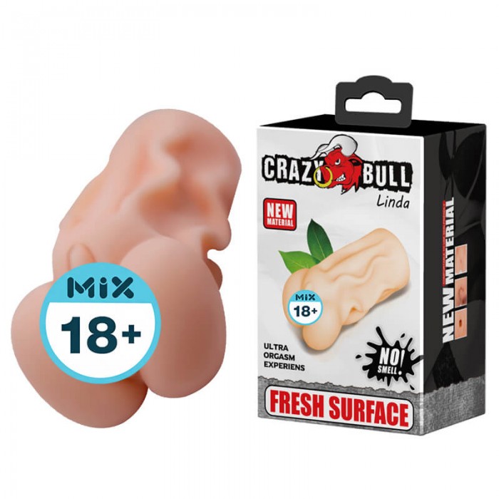 CRAZY BULL - Linda Realistic Vagina Masturbator CRAZY BULL - Linda Realistic Vagina Masturbator
