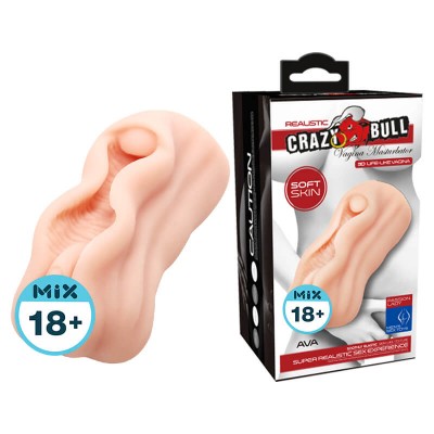 CRAZY BULL - 3D Goddess Realistic Vagina Masturbator