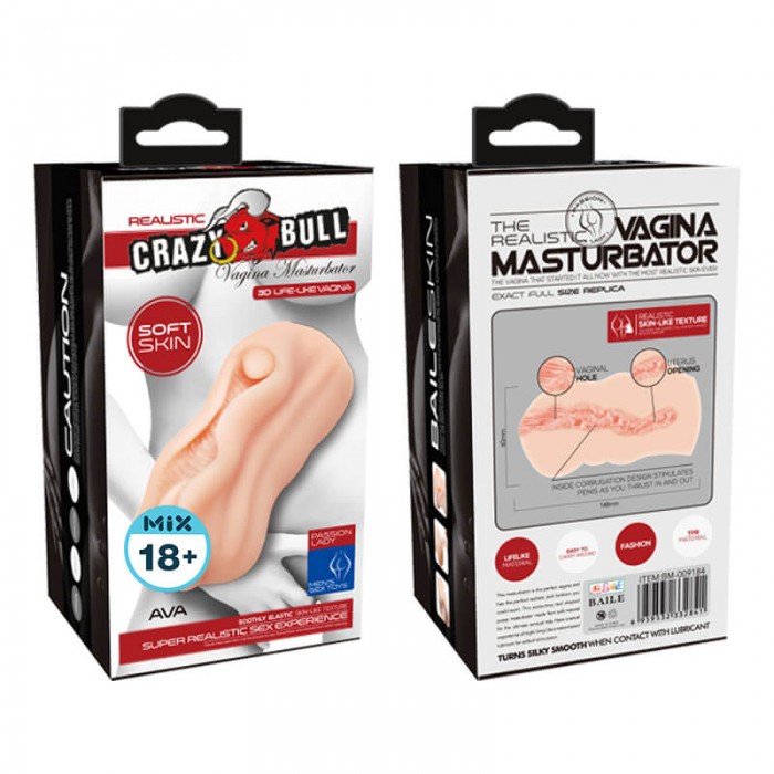 CRAZY BULL - 3D Goddess Realistic Vagina Masturbator